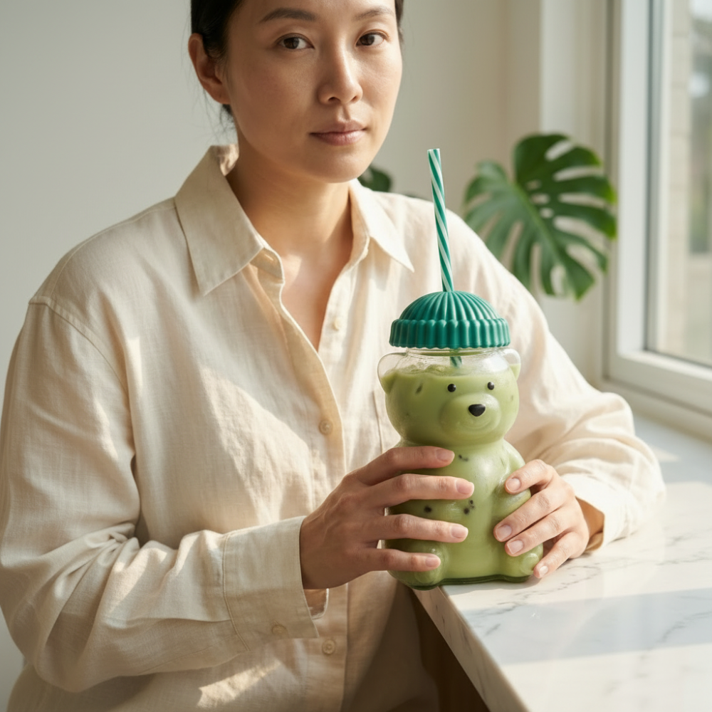 Vyraa BrewBear Coffee Tumbler