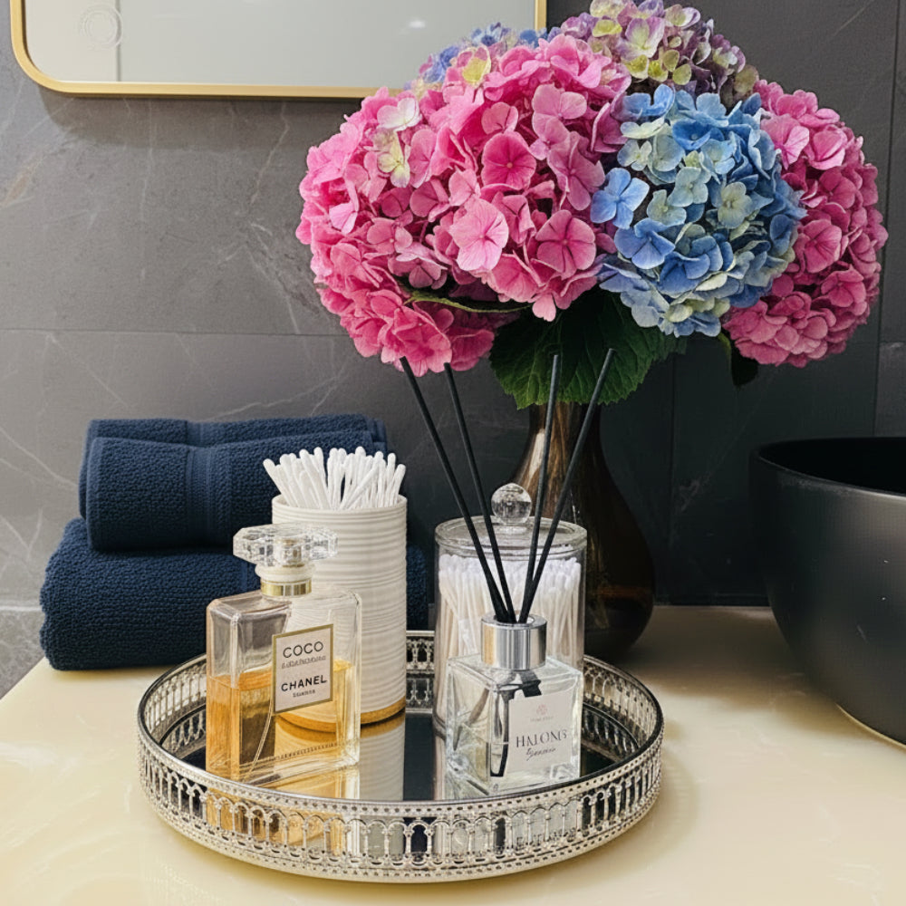 Vyraa Reflect Silver Vanity Tray