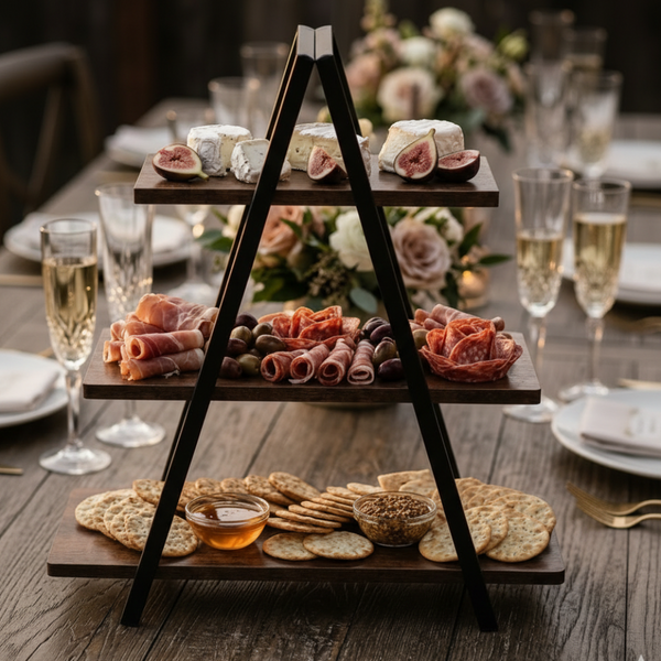 Vyraa Loft 3-Tier Serving Stand